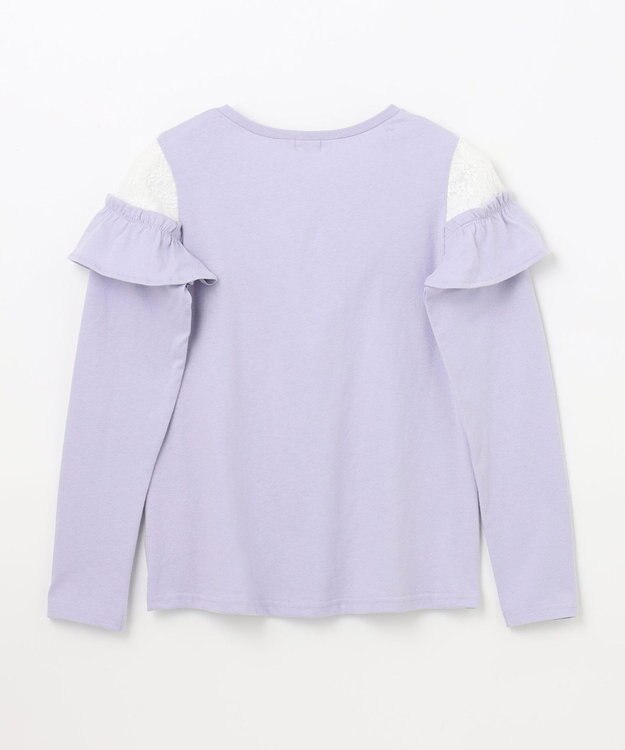 ANY KIDS フレンチモチーフ 長袖 Tシャツ サックスブルー