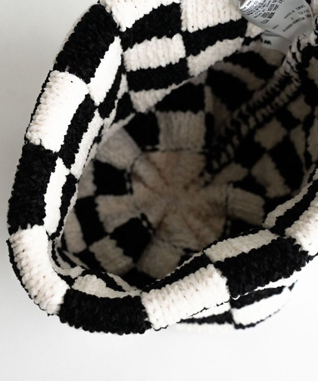 WEGO チャンキーニットキャップ 柄1