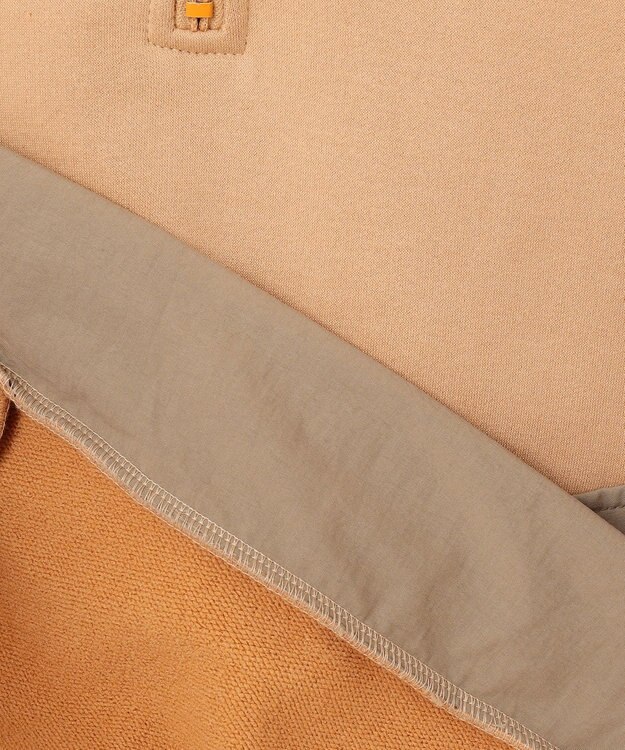 PW CIRCULUS 【MEN】裏毛ジップアップフーディ ベージュ系