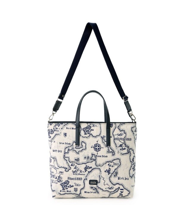 IBIZA ディーア　2WAYバッグ（M） 紺