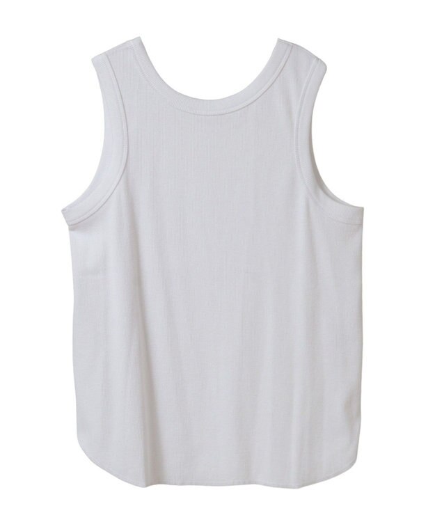 CRAFT STANDARD BOUTIQUE 前後2Wayタンクトップ Off White