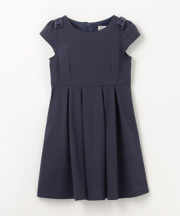 組曲 KIDS 【110-140㎝】ソロナタック ワンピース ネイビー系