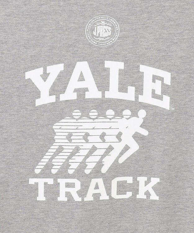 J.PRESS MEN 【J.PRESS×YALE】YALE TRACKカレッジプリントＴシャツ ライトグレー系