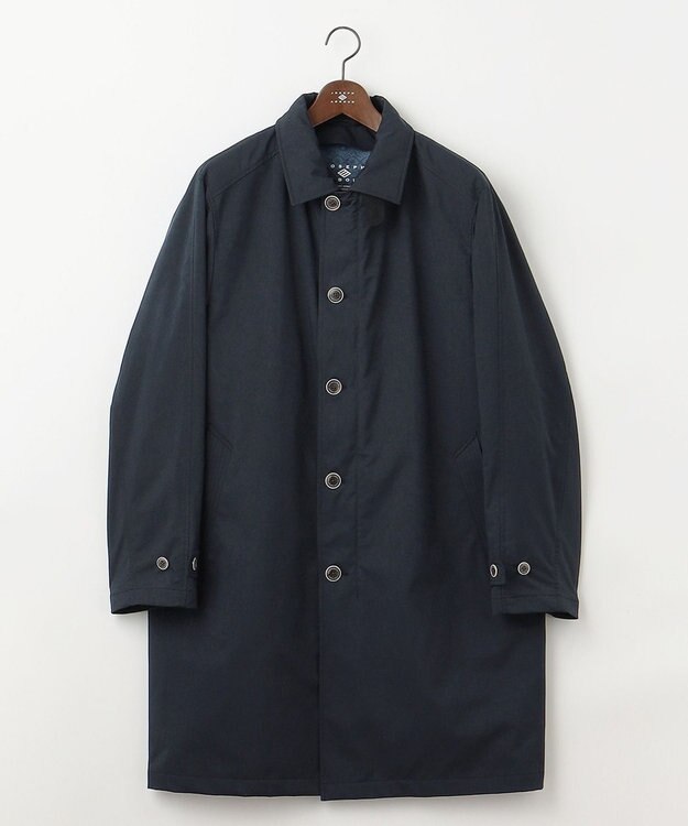 JOSEPH ABBOUD 【キングサイズ・撥水/JAPANファブリック】 パウダーツイル コート ネイビー系