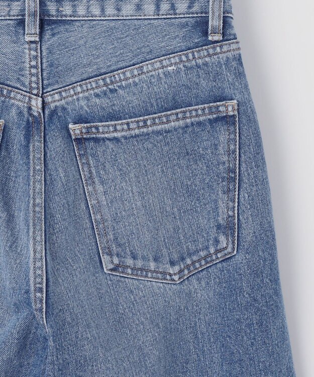 NAVE 【×NAVE】SERGE de bleu × NAVE カーブワイドデニム スカイブルー系