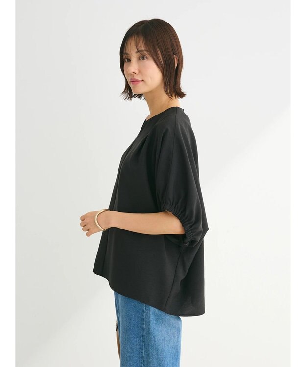 Green Parks ドルマンブラウス Black