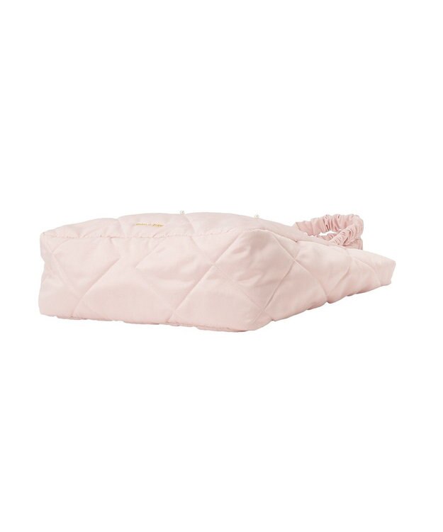 Maison de FLEUR キルティングエアリーキャリーオンバッグ Pink Beige