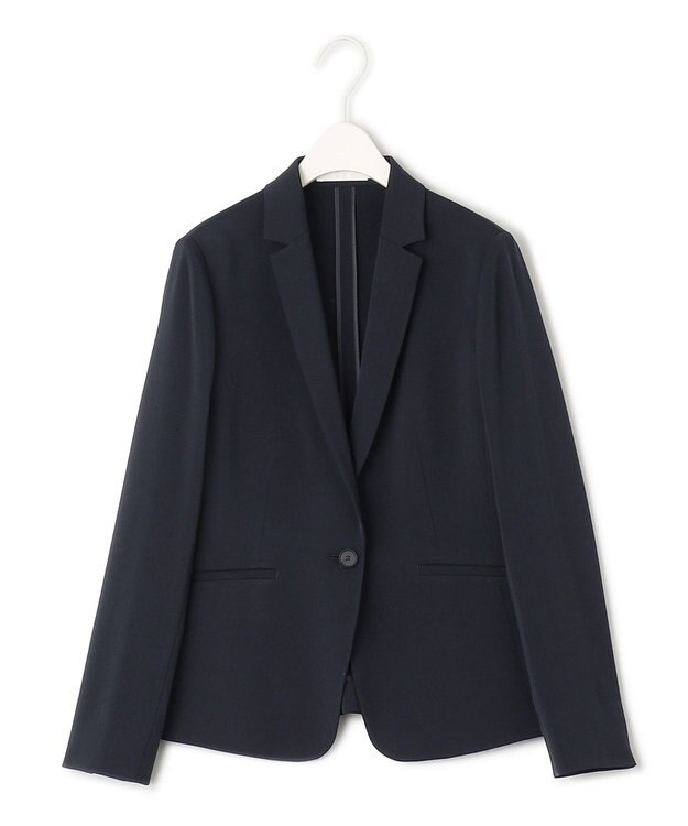 ICB 【新色追加・防シワ・速乾・洗える】Fied テーラードジャケット ネイビー系