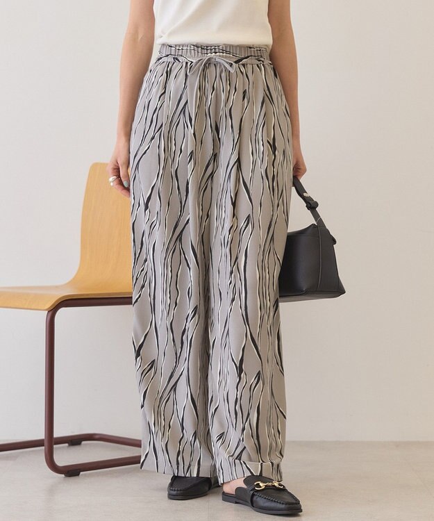 AMERICAN HOLIC アソート柄パンツ Light Gray