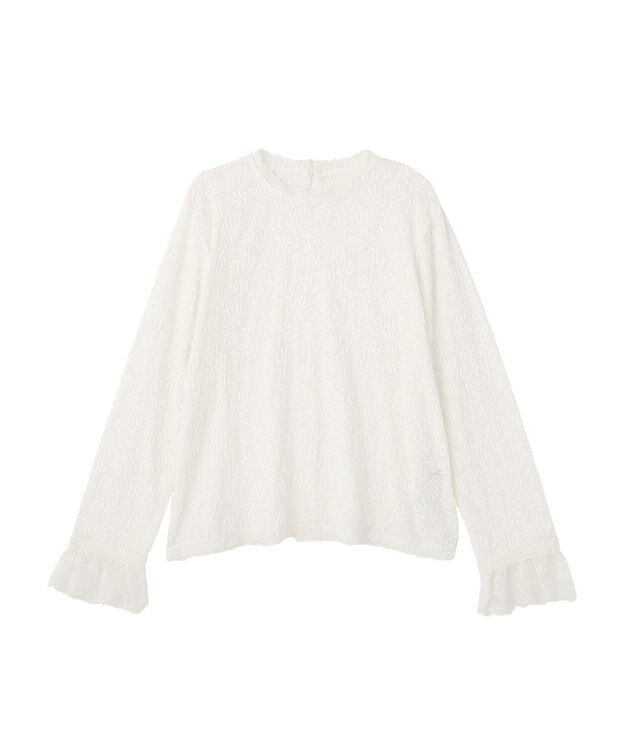 Green Parks 総レースプルオーバー Black