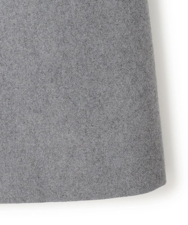 ICB ウールライトメルトン チェスターコート ミディアムグレー系