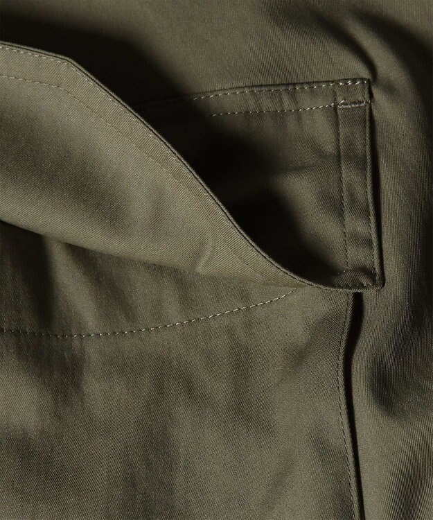 Paul Smith ツイル ギャザースカート オリーブ