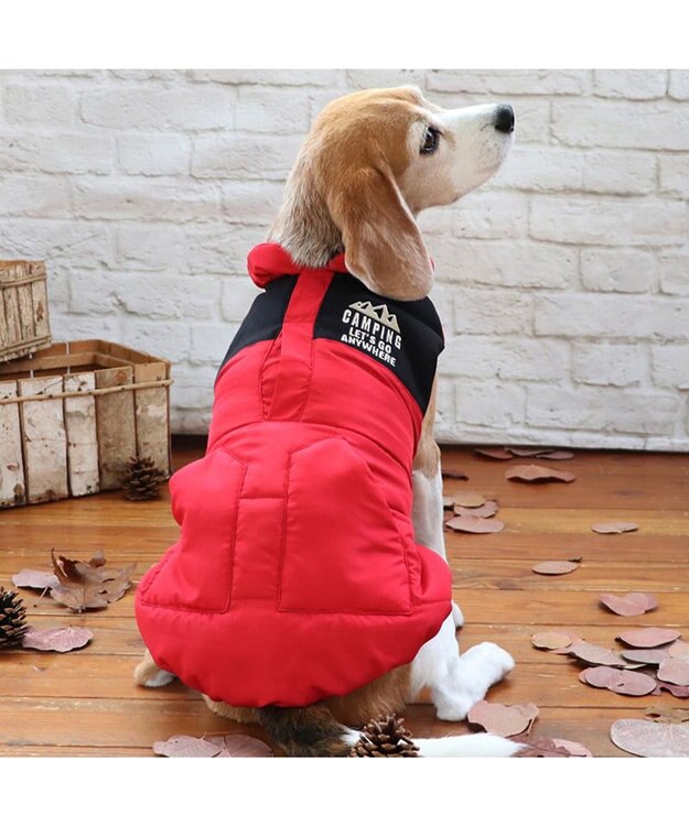 PET PARADISE ペットパラダイス 遠赤外線 エアベスト  《レッド》 中型犬 大型犬 レッド