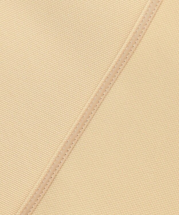 #Newans 【マシンウォッシャブル】ファスナースリットＡラインブラウス ライトイエロー