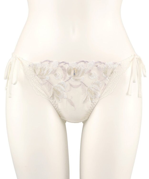 San-ai Resort（三愛水着楽園） エレガントコレクション【2407】ヒモショーツ ホワイト