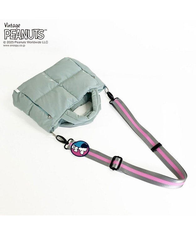 ROOTOTE 8440【スヌーピー】IP.WR.ストラップ.ピーナッツ-0G 01：グレー