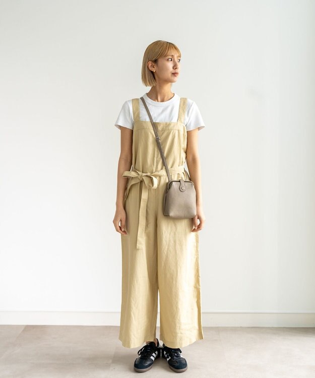 Atelier nuu 【定番シリーズ/国内生産】parcel mist ダレスポシェット グレージュ