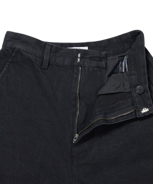 woadblue ＜坪田あさみさんコラボ＞ Marine Shorts マリンショーツ ハーフパンツ ブラック BLACK