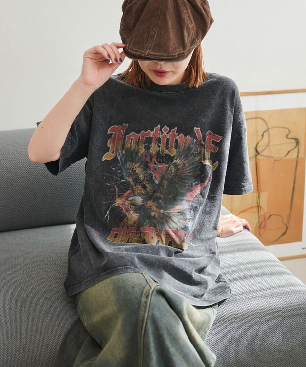 WEGO ヴィンテージウォッシュグラフィックBIGT 柄1