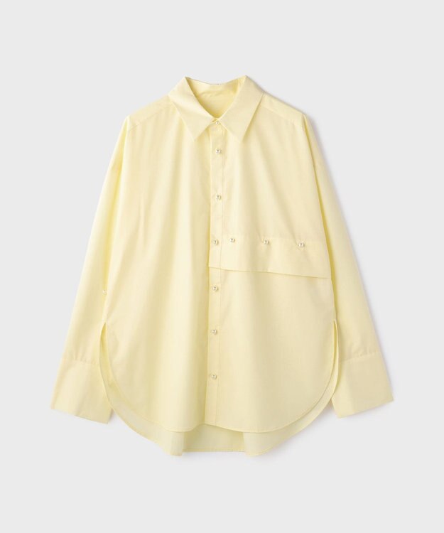 GRACE CONTINENTAL オーバーシャツ イエロー