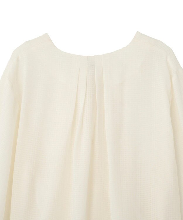 earth music&ecology フロントツイストブラウス Ivory