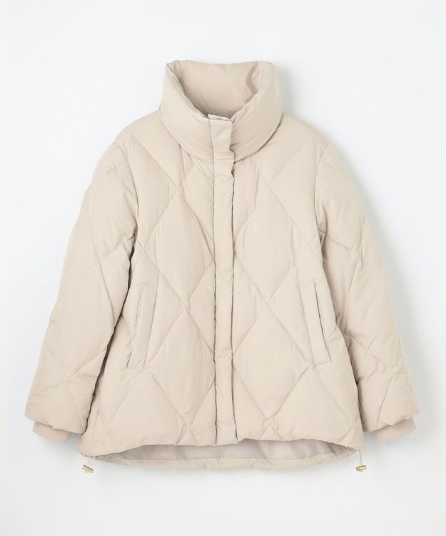 ANY L 【洗濯機可/撥水】ダイヤステッチキルトダウン エクリュ