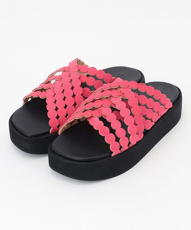 BEIGE， MARY AL TERNA / MOON サンダル Pink