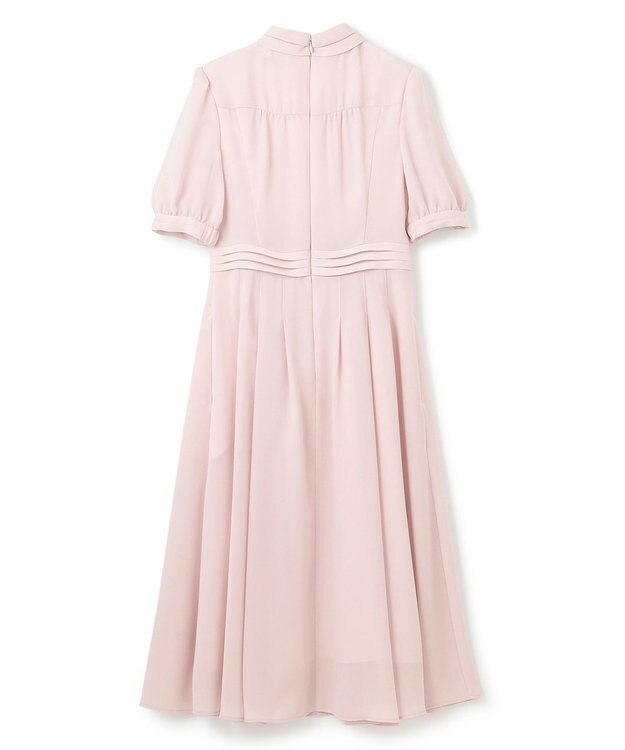 TOCCA 【WEB限定・洗える・消臭】RIBBON ROSETTE HALF ドレス ピンク系