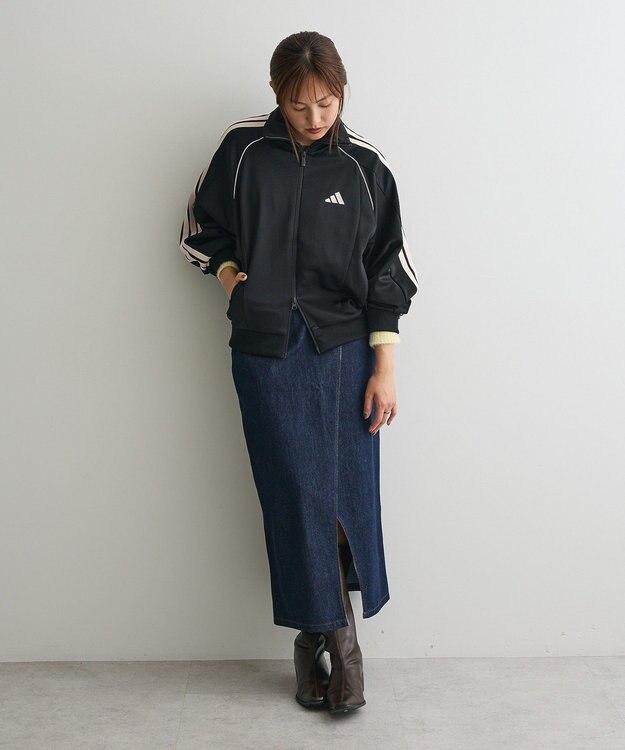 CRAFT STANDARD BOUTIQUE ラップ風デニムスカート Indigo