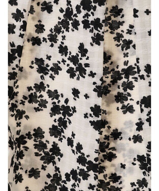 Green Parks アソートバタフライスリーブブラウス Flower