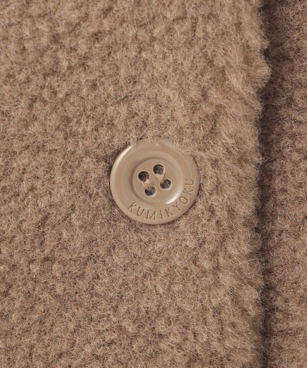 組曲 KIDS 【110-140㎝】スライバー ピーコート ブラウン