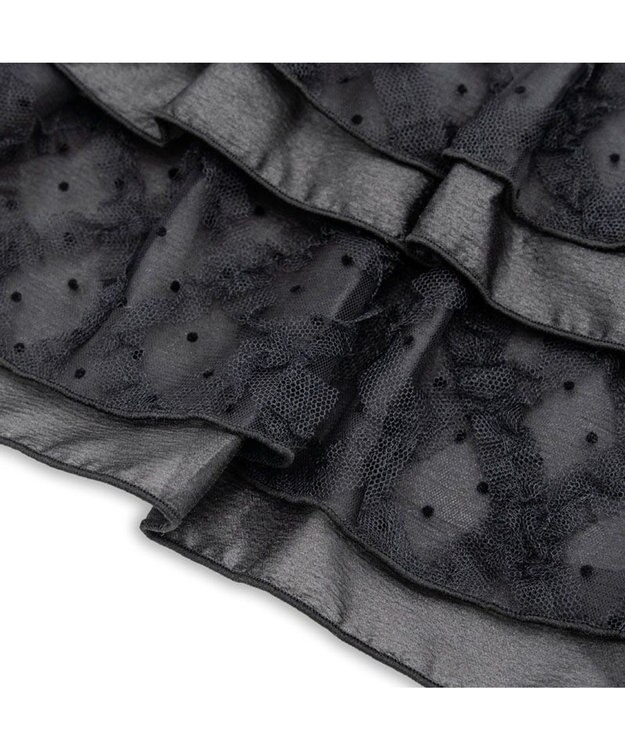 PET PARADISE cherircouture ドットシャツ ワンピース 小型犬 ホワイト×ブラック