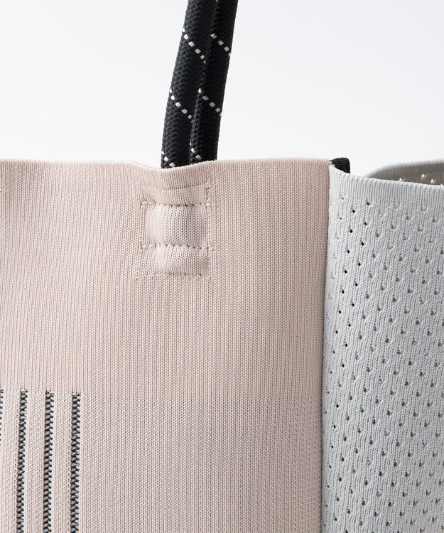 TRICOTE 【リニューアル・軽くて丈夫・A4サイズ対応】サイドメッシュトートバッグ 95GRAY