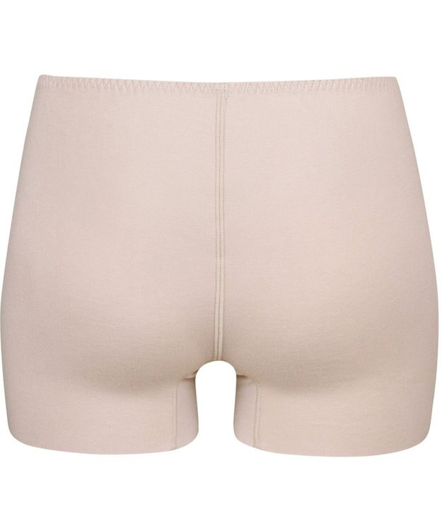 Wing あったかインナーボトム 綿100％(肌側) アウターにひびきにくい 一枚ばき可能 【綿の贅沢 ここちフラット】 1分丈 秋 冬 ER4172 ウイング／ワコール ベージュ