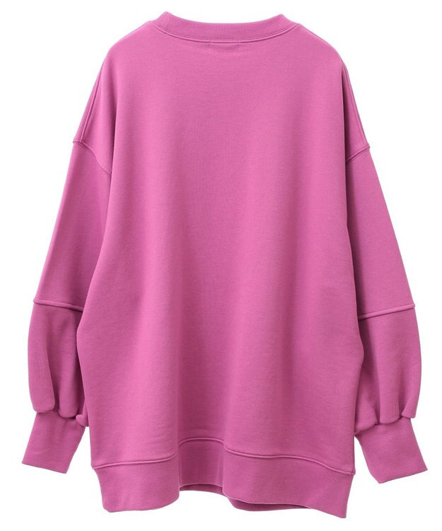 earth music&ecology アソートロゴルーズスウェット Pink
