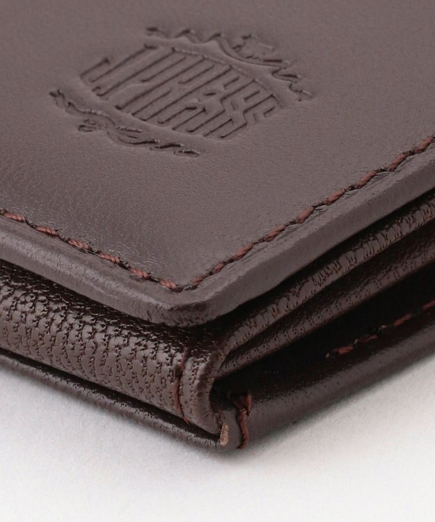 J.PRESS MEN 【MORPHO×J.PRESS】シープゴート 名刺入れ(ササマチ) ダークブラウン系