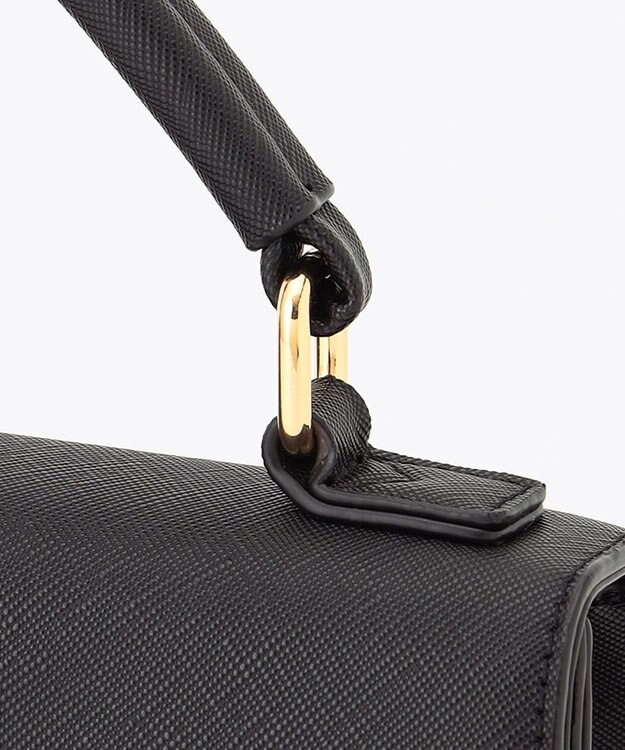 ANY SIS 【2WAY】メタルバックルワンショルダー バッグ ブラック