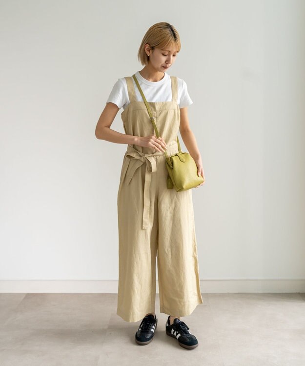 Atelier nuu 【定番シリーズ/国内生産】parcel mist ダレスポシェット ピスタチオ