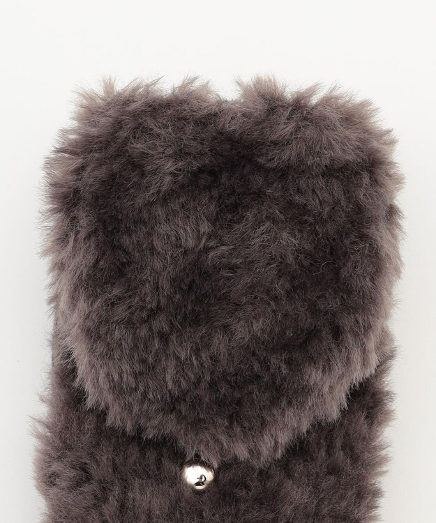 ANY ２ＷＡＹミトンファーグローブ モカグレー