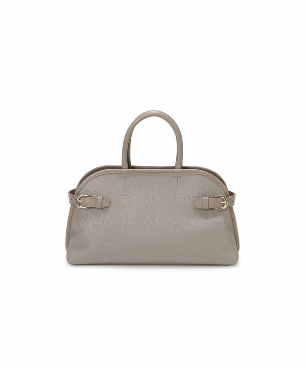 TOPKAPI 【Breath TOPKAPI】SCOTCH GRAIN スコッチグレイン ベルトデザイン ショルダー付き ミニトート バッグ グレージュ