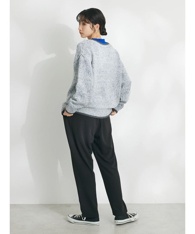 CRAFT STANDARD BOUTIQUE ストレッチカラーイージーパンツ Black