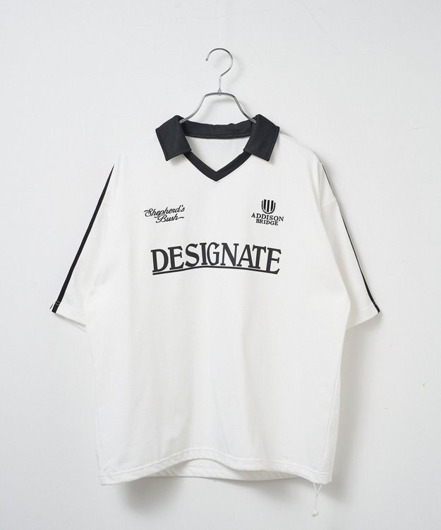 WEGO グラフィックドロストゲームシャツ（S） ホワイト