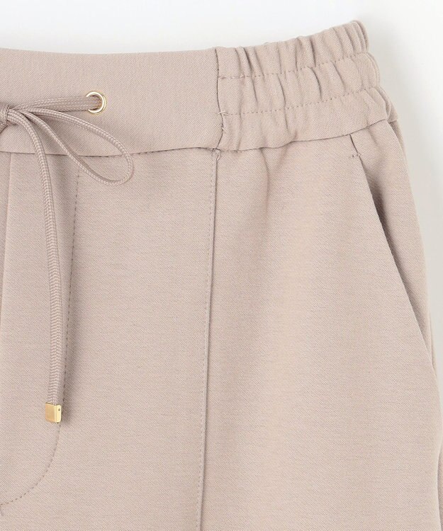 ANY 【ストレッチ/ウエストゴム】エニィーヒート テーパードパンツ ベージュ