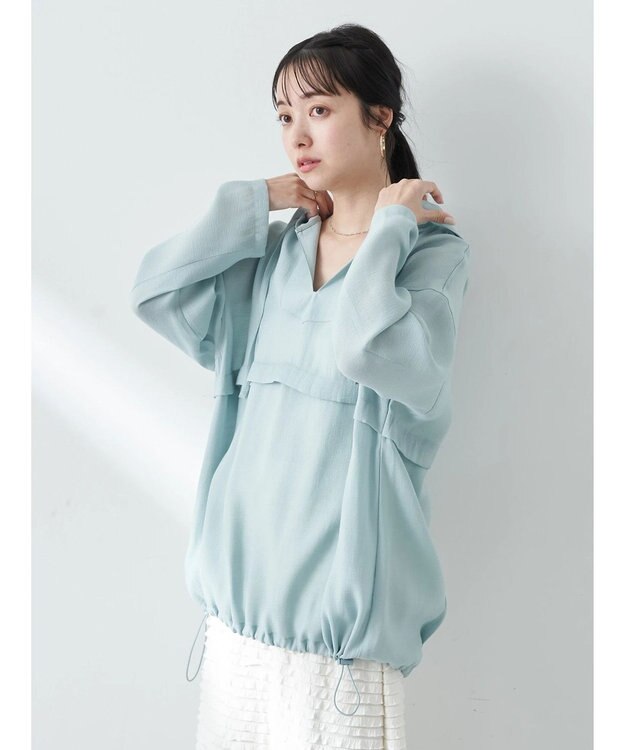 earth music&ecology シアーアノラック Mint