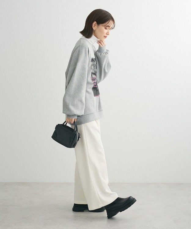 Green Parks ・ＤＯＵＢＬＥ　ＦＬＡＧＳ　フォトｐｔスウェット Gray Mixture