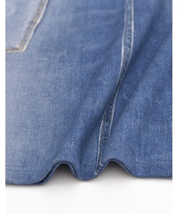 tsumori chisato SLEEP ワンピース　ロング袖　デニムプリント　/ワコール　ULQ130 コン