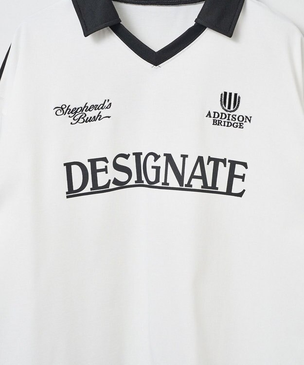 WEGO グラフィックドロストゲームシャツ（S） ホワイト