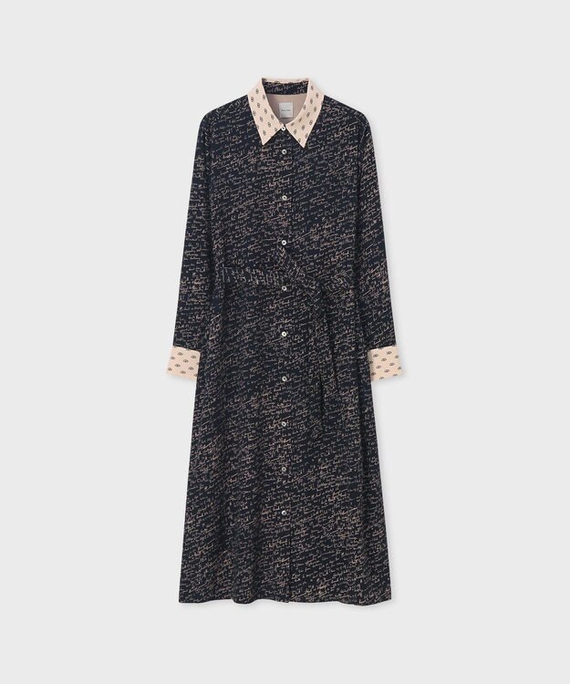 Paul Smith Slide Notes ブロッキング ワンピース ネイビー