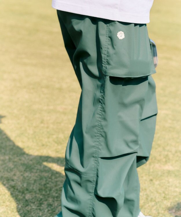 PW CIRCULUS 【MEN】ワイドカーゴパンツ ゴルフ グリーン系