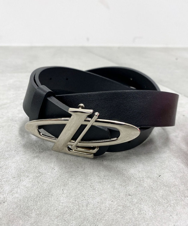 WEGO Lバックルデザインベルト1 ブラック